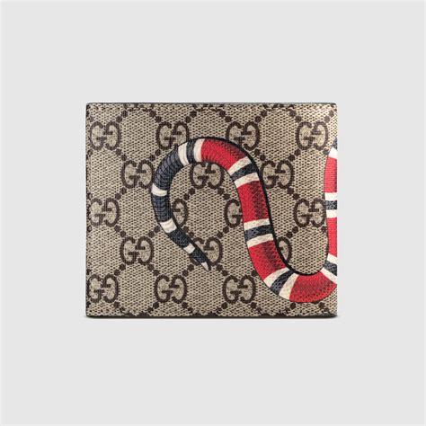 gucci snake design|gucci snake wallet men's.